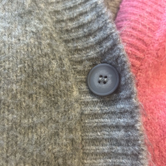 Zara two tone colour block cardigan - Picture 4 of 4